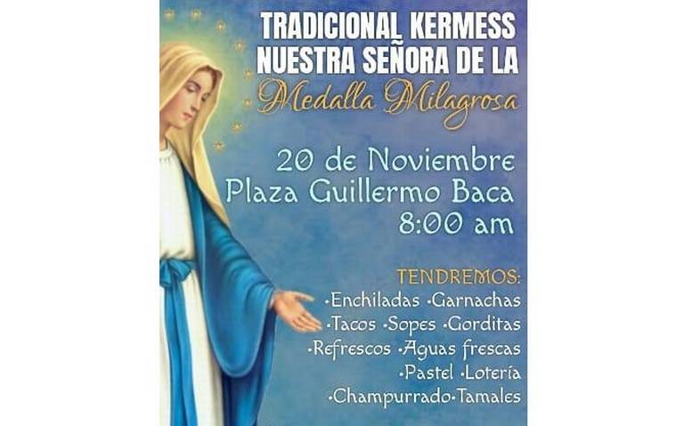 Celebrará la Medalla Milagrosa su aniversario con kermes - El Sol