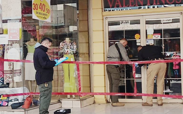 Vandalizan tienda de ropa en el Centro; acuden peritos de la FGE - El Sol  de Parral | Noticias Locales, Policiacas, sobre México, Chihuahua y el Mundo