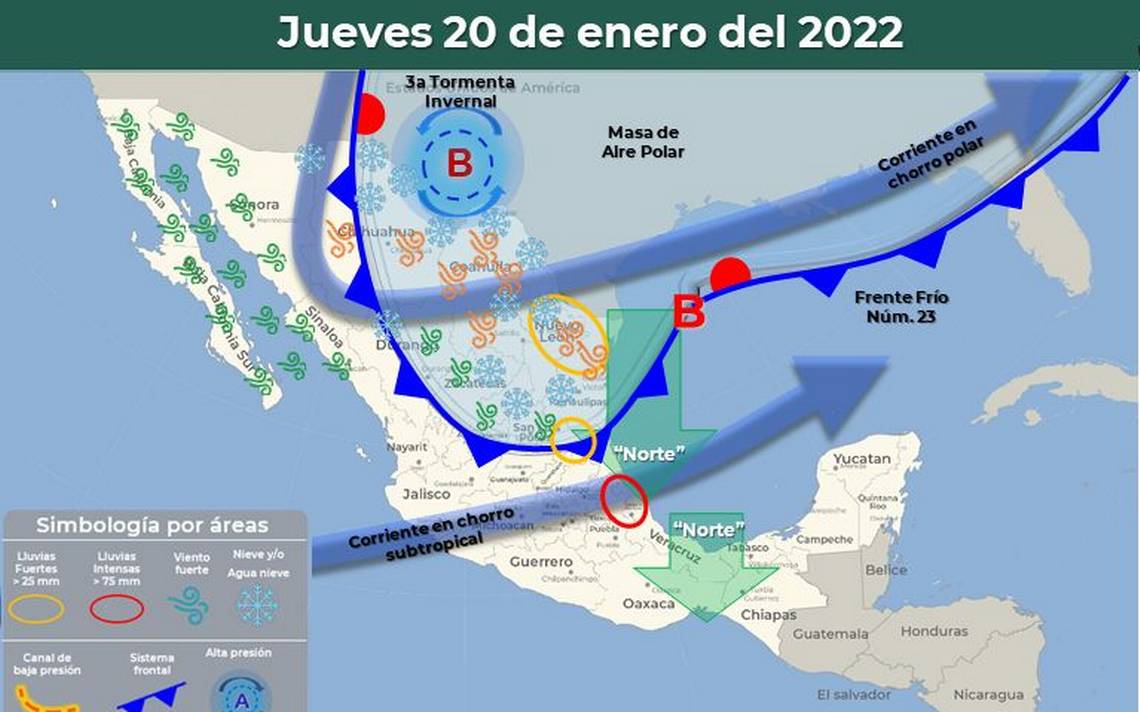 They predict the arrival of the Third Winter Storm for Thursday – El Sol de Parral